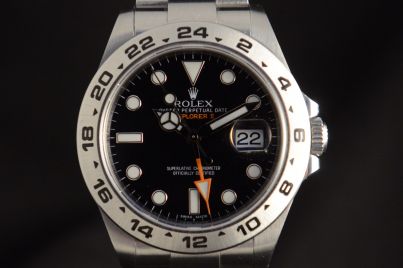 ROLEX EXPLORER 2 black Acciaio 226570