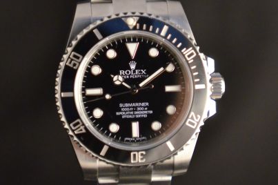 ROLEX SUBMARINER NO DATA Acciaio 114060