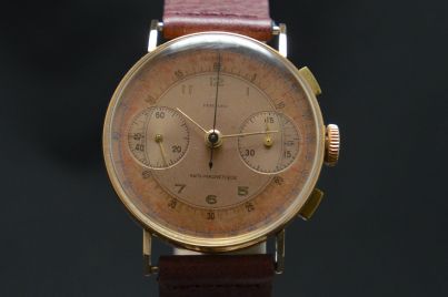 Lebois & Co Vintage Cronografo Oro v12