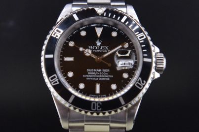 Rolex Submariner Date Acciaio 16610