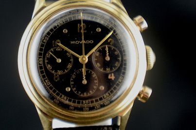 Movado Cronografo vintage M95 Oro 9038