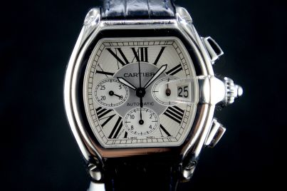 Cartier Roadster crono xl Acciaio 2618