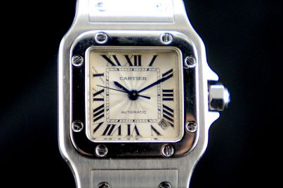 cartier santos lady automatico Acciaio 2423