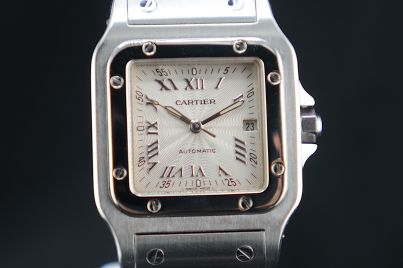 Cartier Santos Galbée automatico Acciaio 2319