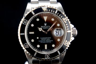 rolex  submariner date RRR Acciaio 16610