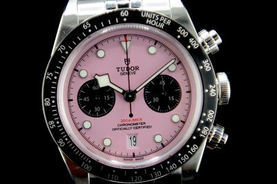 tudor black bay crono &nbsp; pink Acciaio 79360n