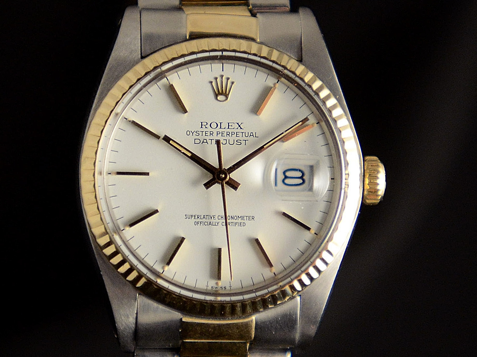 Rolex date just acciaio oro VENDUTO Acciaio e oro 1977. Spedizione gratuita. Bergamo.