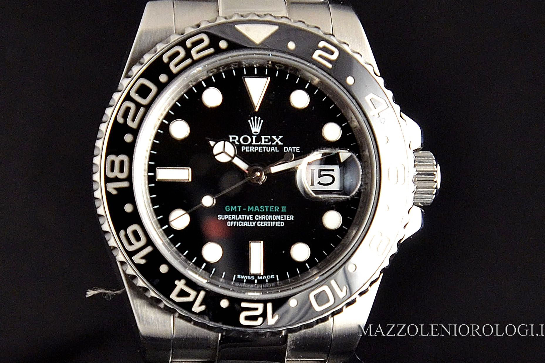 Rolex gmt master 2 Acciaio Usato 2008 116710ln. Spedizione gratuita in  tutta Italia, permuta, resi gratuiti, consulenza e reperimento. Mazzoleni  Orologi.