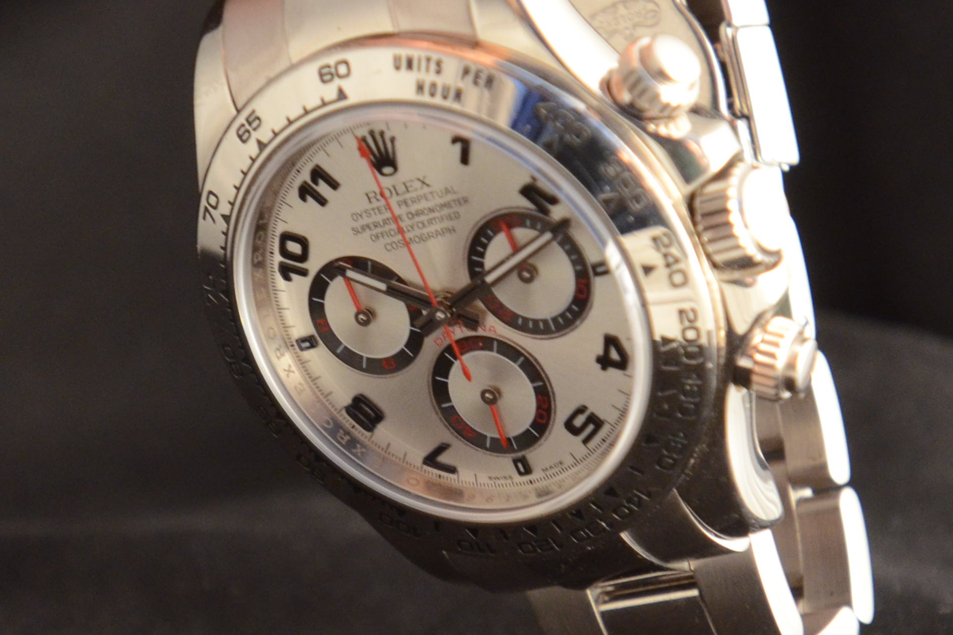 ROLEX DAYTONA RACING ORO BIANCO VENDUTO Oro 2007. Spedizione gratuita. Bergamo.