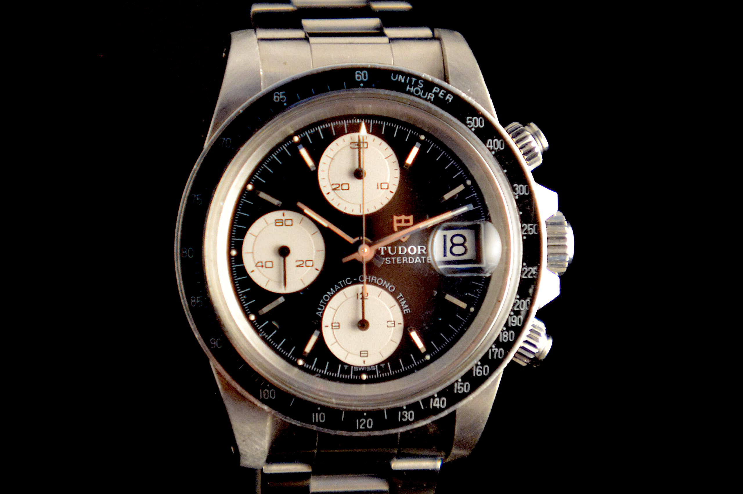 Tudor Oysterdate Chronograph Big Block Réf.94200 Acciaio Ottime 1988 94200.  Spedizione gratuita in tutta Italia, permuta, resi gratuiti, consulenza e  reperimento. Mazzoleni Orologi.