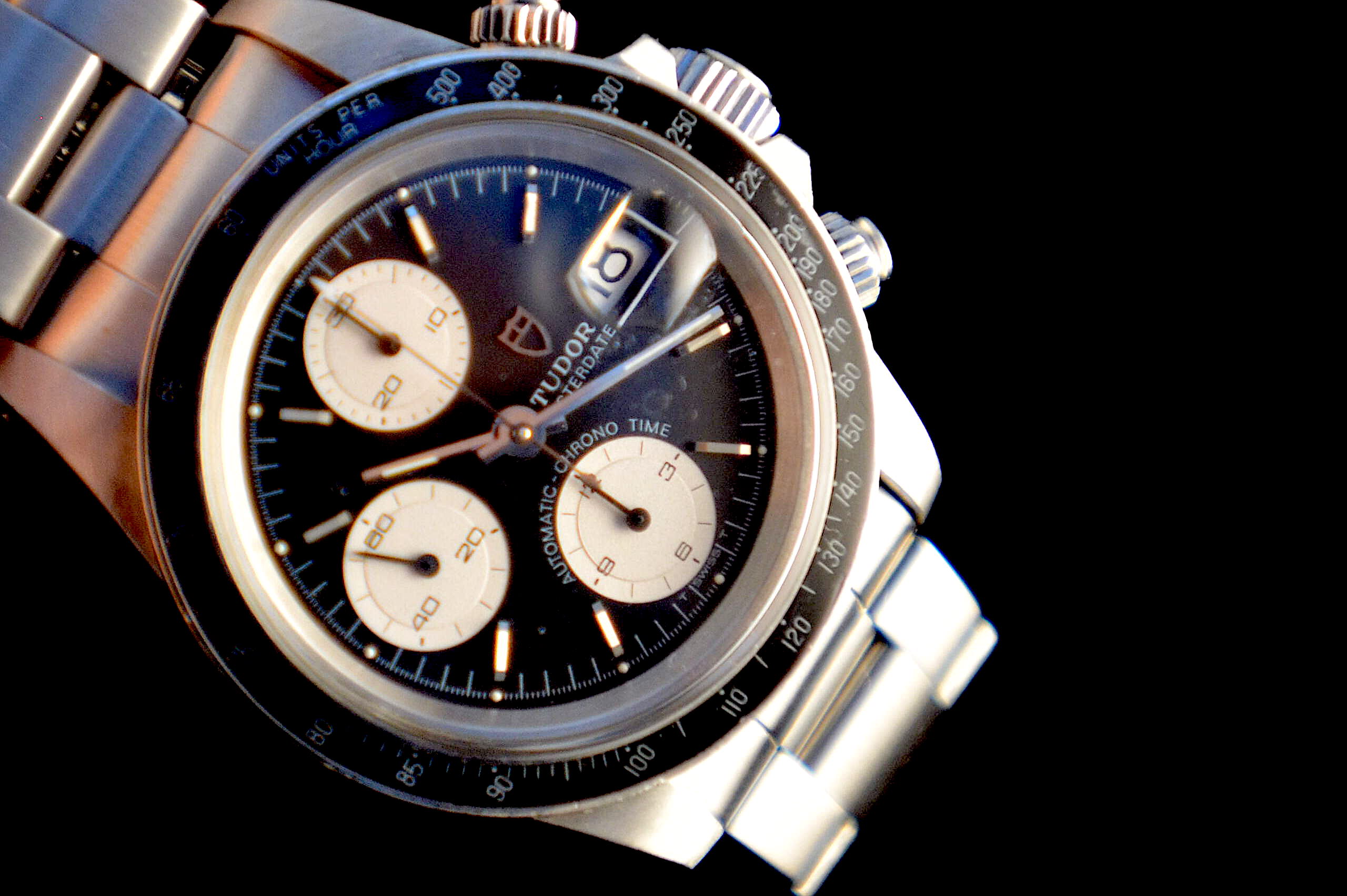 Tudor Oysterdate Chronograph Big Block Réf.94200 Acciaio Ottime 1988 94200.  Spedizione gratuita in tutta Italia, permuta, resi gratuiti, consulenza e  reperimento. Mazzoleni Orologi.
