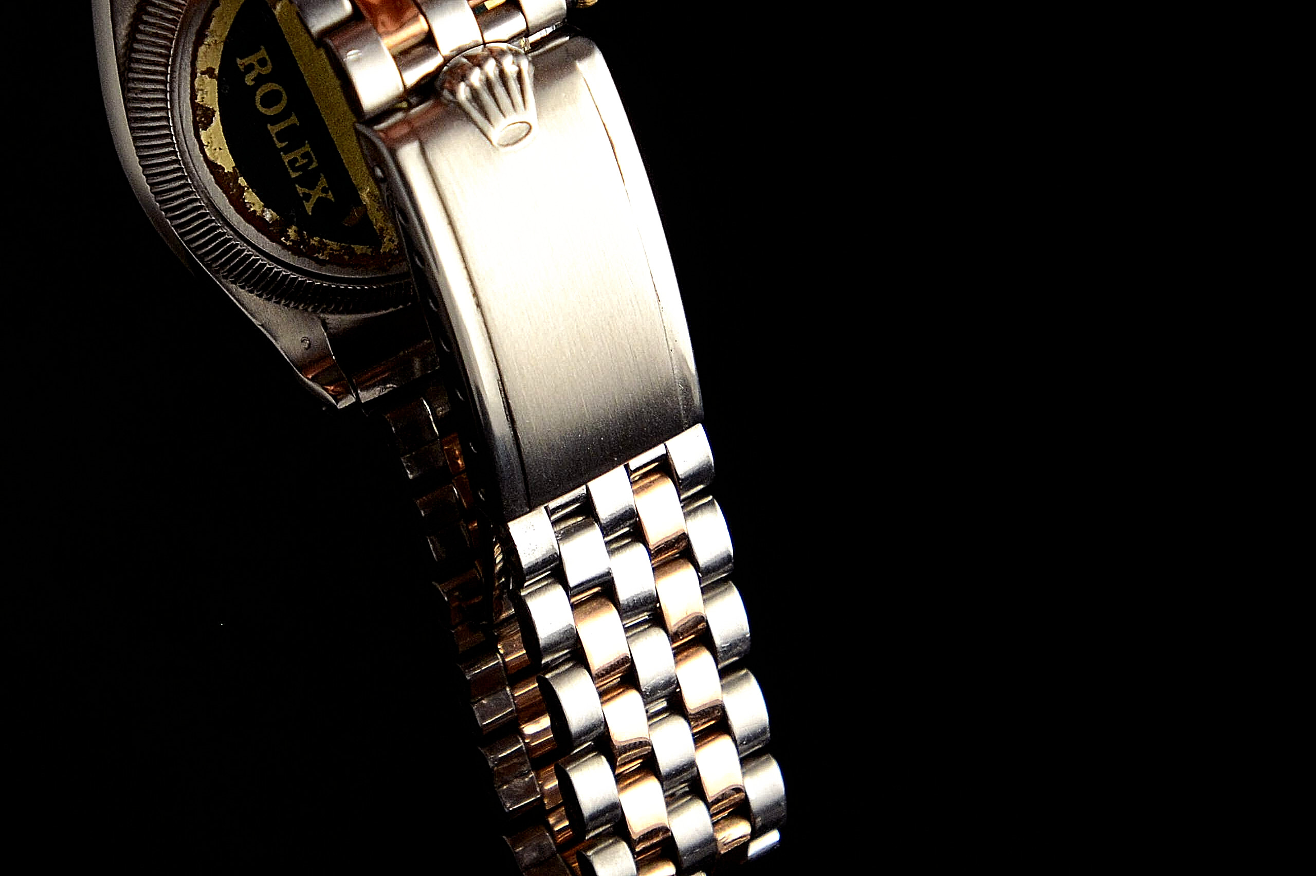 ROLEX Bubble back anse ricoperte Acciaio e oro Usato 1940 6034. Spedizione  gratuita in tutta Italia, permuta, resi gratuiti, consulenza e reperimento.  Mazzoleni Orologi.